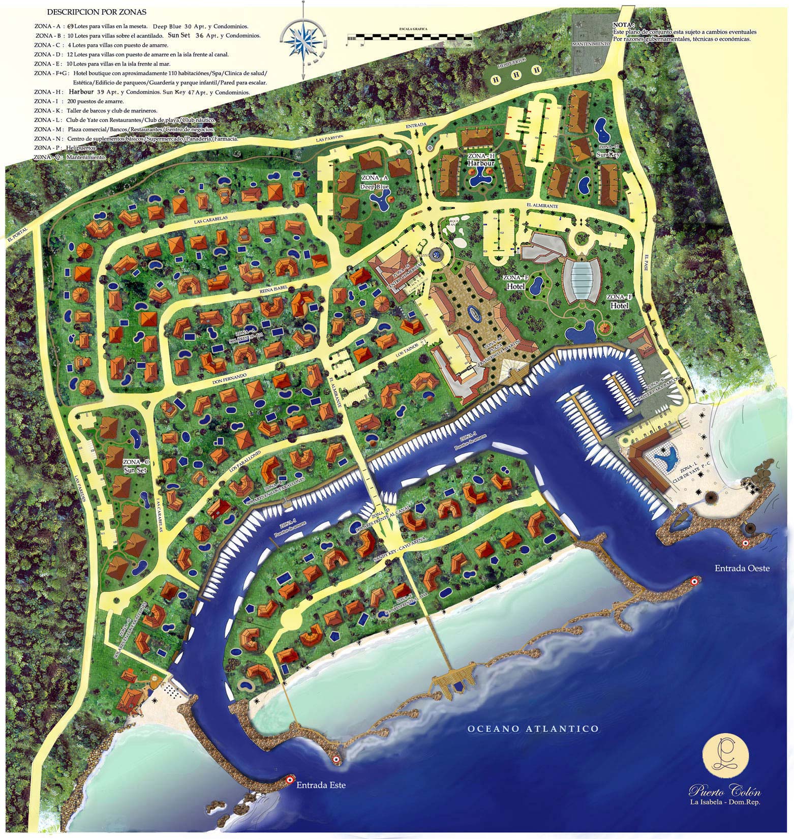 Master Plan overview from legacy site
